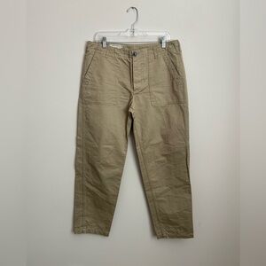MAISON KITSUNE Khaki Pants Size 33